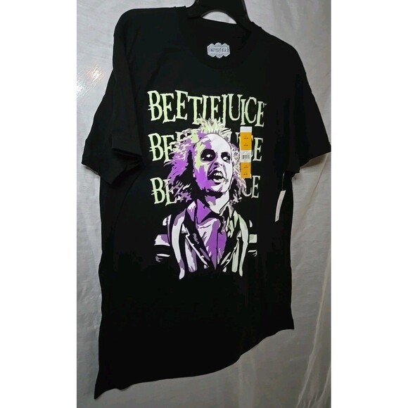 Beetlejuice T-Shirt Graphic, Men's Sz Large, New w/Tags - Picture 2 of 7